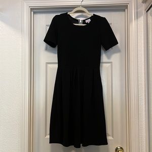 Lularoe Solid Black Amelia
